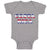 Baby Clothes Costa Rica American Flag Usa Baby Bodysuits Boy & Girl Cotton