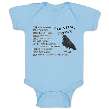 Baby Clothes Crows Joy, Girl, Boy, Gold, Secret, Told, Wish, Kiss, Cotton