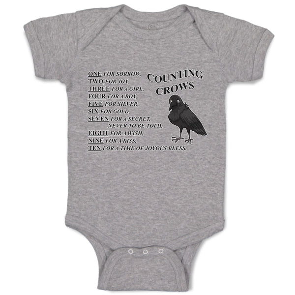 Baby Clothes Crows Joy, Girl, Boy, Gold, Secret, Told, Wish, Kiss, Cotton