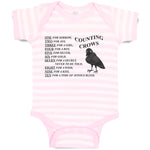 Counting Crows 1 for Sorrow, 2 for Joy, 3 for A Girl, 4 for A Boy, 5 for Silver, 6 for Gold, 7 for A Secret, Never to Be Told, 8 for A Wish, 9 for A Kiss, 10 for A Time of Joyous Bless