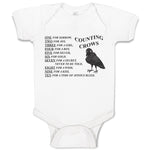 Baby Clothes Crows Joy, Girl, Boy, Gold, Secret, Told, Wish, Kiss, Cotton