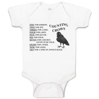 Baby Clothes Crows Joy, Girl, Boy, Gold, Secret, Told, Wish, Kiss, Cotton