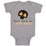 Baby Clothes Don'T Scare Me I Poop Easily An Silhouette Skull Head Cotton