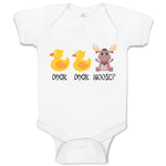 Baby Clothes Duck Duck Moose Bird and Animal Baby Bodysuits Boy & Girl Cotton