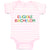 Baby Clothes Eligible Bachelor Monogram Letters Baby Bodysuits Boy & Girl Cotton