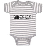 Baby Clothes Sidekick! Baby Bodysuits Boy & Girl Newborn Clothes Cotton