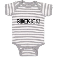 Baby Clothes Sidekick! Baby Bodysuits Boy & Girl Newborn Clothes Cotton