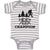 Baby Clothes Hide & Seek Champion An Silhouette Bigfoot and Trees Baby Bodysuits
