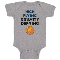 Baby Clothes High Flying Gravity Defying Sport Baseball Ball Baby Bodysuits