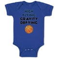 Baby Clothes High Flying Gravity Defying Sport Baseball Ball Baby Bodysuits