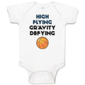 Baby Clothes High Flying Gravity Defying Sport Baseball Ball Baby Bodysuits