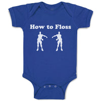 Baby Clothes How to Floss Silhouette Floss Dancer Dancing Position Cotton