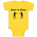 Baby Clothes How to Floss Silhouette Floss Dancer Dancing Position Cotton