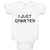 Baby Clothes I Just Sharted Baby Bodysuits Boy & Girl Newborn Clothes Cotton