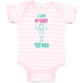 Baby Clothes I Love My Nanny This Much Baby Bodysuits Boy & Girl Cotton
