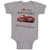 Baby Clothes I Love Watching The Race with My Daddy Car Racing Baby Bodysuits