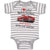 Baby Clothes I Love Watching The Race with My Daddy Car Racing Baby Bodysuits