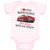 Baby Clothes I Love Watching The Race with My Daddy Car Racing Baby Bodysuits
