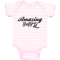 Baby Clothes Amazing Baby Motivational and Inspiring Letters Baby Bodysuits