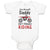 Baby Clothes I'M Proof! Daddy Isn'T Always Riding Along with Motorcycle Cotton