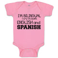 Baby Clothes I'M Bilingual I Cry in Both English and Spanish Foreign Language