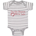 Baby Clothes I'M The Reason We'Re Late with Heart Baby Bodysuits Cotton