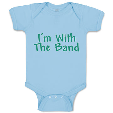 Baby Clothes I'M with The Band Baby Bodysuits Boy & Girl Newborn Clothes Cotton