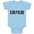 Baby Clothes Irish Country Ireland Baby Bodysuits Boy & Girl Cotton