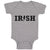 Baby Clothes Irish Country Ireland Baby Bodysuits Boy & Girl Cotton