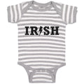 Baby Clothes Irish Country Ireland Baby Bodysuits Boy & Girl Cotton