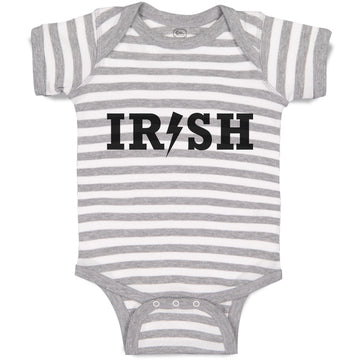 Baby Clothes Irish Country Ireland Baby Bodysuits Boy & Girl Cotton