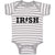 Baby Clothes Irish Country Ireland Baby Bodysuits Boy & Girl Cotton
