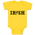 Baby Clothes Irish Country Ireland Baby Bodysuits Boy & Girl Cotton