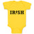 Baby Clothes Irish Country Ireland Baby Bodysuits Boy & Girl Cotton