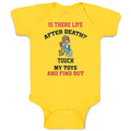 Baby Clothes Is There Life After Death Touch My Toys and Find out Baby Bodysuits