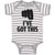 Baby Clothes I'Ve Got This Silhouette Hand Gesture Hitting with A Fist Cotton