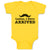 Baby Clothes Ladies, I Have Arrived Silhouette Man's Mustache Baby Bodysuits