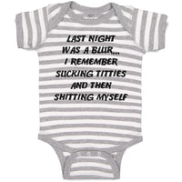 Baby Clothes Last Night Blur Remember Sucking Titties Shitting Myself Cotton