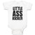 Baby Clothes Little Ass Kicker Baby Bodysuits Boy & Girl Newborn Clothes Cotton