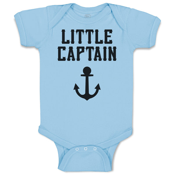 Little Captain Silhouette Ship Anchor