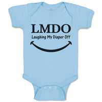 Baby Clothes Lmdo Laughing My Diaper off with Smile Baby Bodysuits Cotton