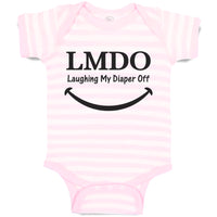 Baby Clothes Lmdo Laughing My Diaper off with Smile Baby Bodysuits Cotton