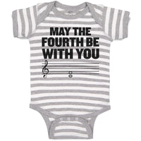 May The Fourth Be with You Musical Clef and Treble Notes