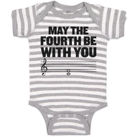 May The Fourth Be with You Musical Clef and Treble Notes