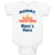 Baby Clothes Mommy, You'Re Fired Nana's Here Burning Flame Baby Bodysuits Cotton