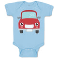 Baby Clothes Classic Mini Model Front View Car Baby Bodysuits Boy & Girl Cotton