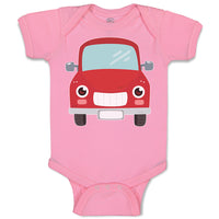 Baby Clothes Classic Mini Model Front View Car Baby Bodysuits Boy & Girl Cotton