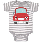 Baby Clothes Classic Mini Model Front View Car Baby Bodysuits Boy & Girl Cotton