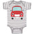 Baby Clothes Classic Mini Model Front View Car Baby Bodysuits Boy & Girl Cotton