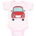 Baby Clothes Classic Mini Model Front View Car Baby Bodysuits Boy & Girl Cotton